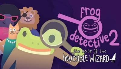 Artwork ke he Frog Detective 2: The Case of the Invisible Wizard
