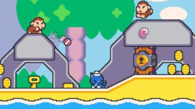 Screen ze hry Super Cat Bros.