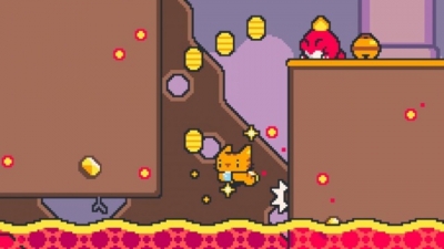 Screen ze hry Super Cat Bros.