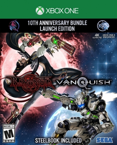 Artwork ke he Bayonetta/Vanquish 10th Anniversary Bundle