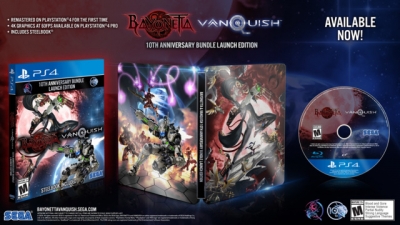 Artwork ke he Bayonetta/Vanquish 10th Anniversary Bundle