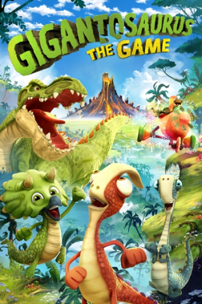 Artwork ke he Gigantosaurus: The Game