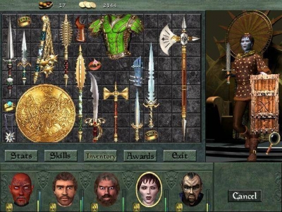 Screen ze hry Might and Magic VIII: Day of the Destroyer