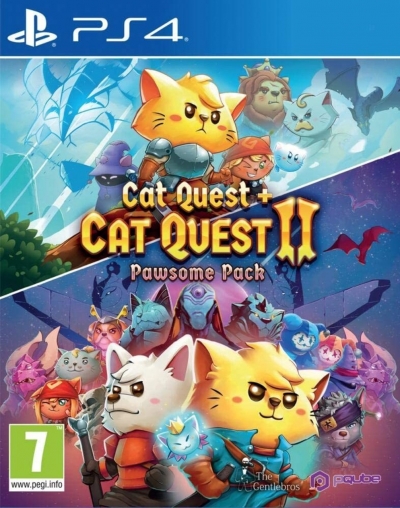 Artwork ke he Cat Quest plus Cat Quest II: Pawsome Pack