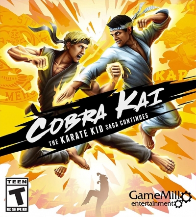 Artwork ke he Cobra Kai: The Karate Kid Saga Continues