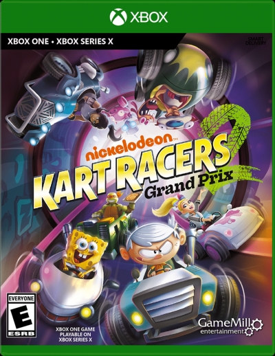 Artwork ke he Nickelodeon Kart Racers 2: Grand Prix