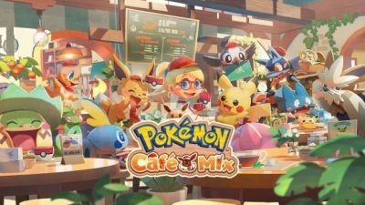 Artwork ke he Pokemon Cafe Mix