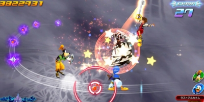 Screen ze hry Kingdom Hearts: Melody of Memory
