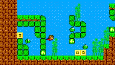 Screen ze hry Alex Kidd in Miracle World DX