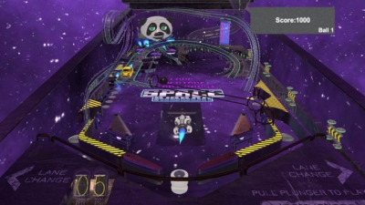 Screen ze hry Pinball Lockdown