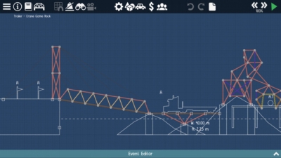 Screen ze hry Poly Bridge 2