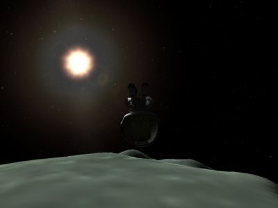 Screen ze hry Kerbal Space Program