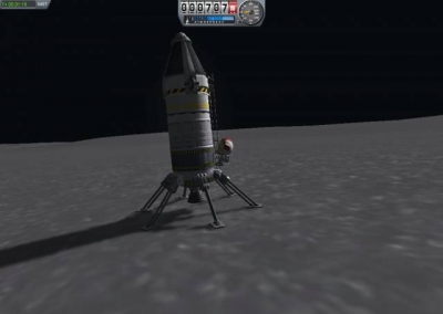 Screen ze hry Kerbal Space Program