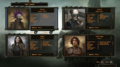 Screen ze hry Wasteland 2