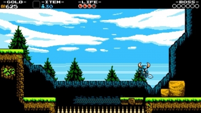 Screen ze hry Shovel Knight