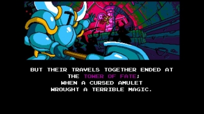 Screen ze hry Shovel Knight