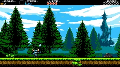 Screen ze hry Shovel Knight