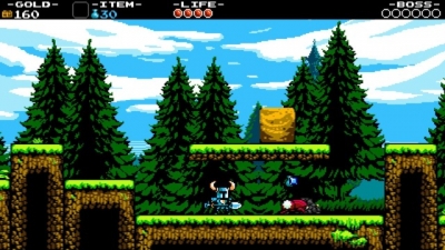 Screen ze hry Shovel Knight