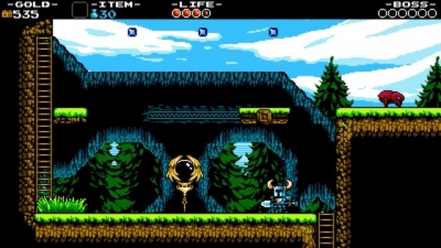 Screen ze hry Shovel Knight