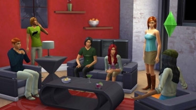 Screen ze hry The Sims 4