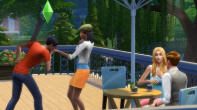 Screen ze hry The Sims 4