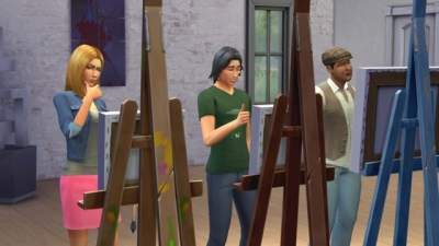 Screen ze hry The Sims 4