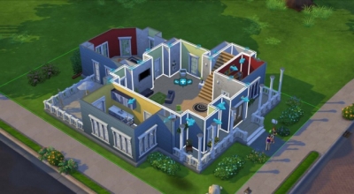 Screen ze hry The Sims 4