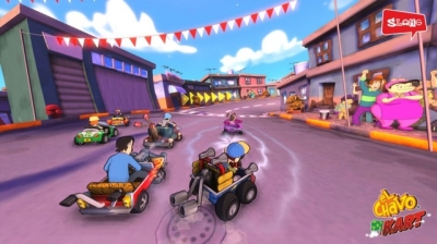 Screen ze hry El Chavo Kart