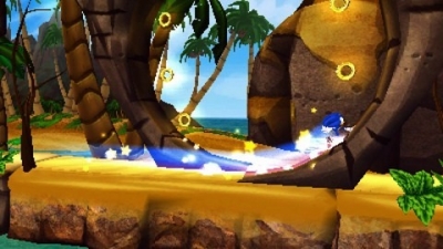 Screen ze hry Sonic Boom: Shattered Crystal