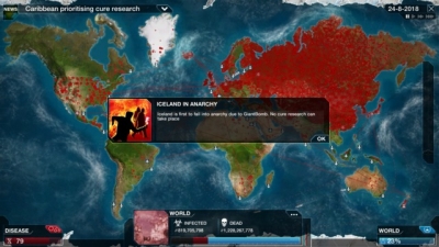 Screen ze hry Plague Inc: Evolved