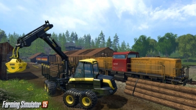 Screen ze hry Farming Simulator 15