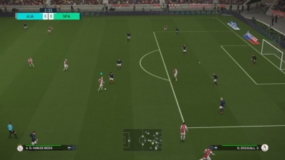 Screen ze hry Pro Evolution Soccer 2018