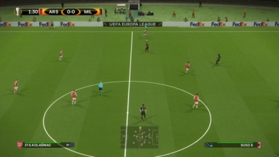 Screen ze hry Pro Evolution Soccer 2018