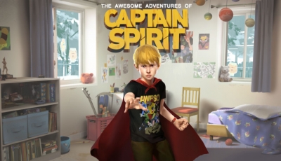 Artwork ke he The Awesome Adventures of Captain Spirit