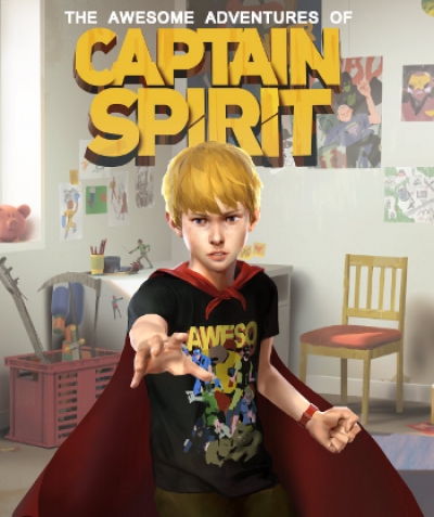 Artwork ke he The Awesome Adventures of Captain Spirit