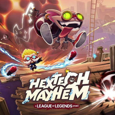 Artwork ke he Hextech Mayhem: A League of Legends Story