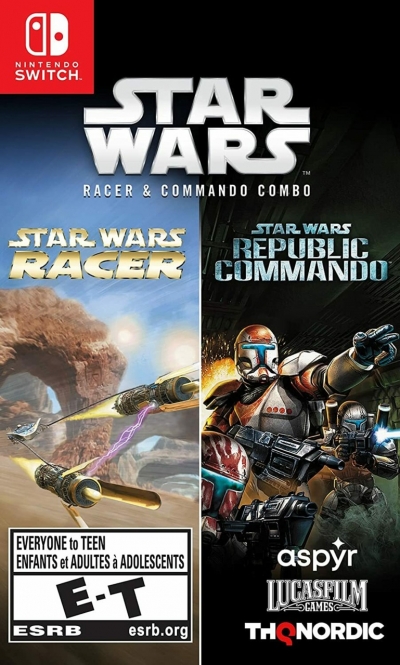 Artwork ke he Star Wars: Racer & Commando Combo