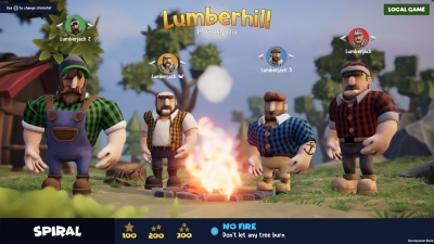 Screen ze hry Lumberhill