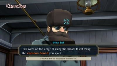 Screen ze hry The Great Ace Attorney Chronicles