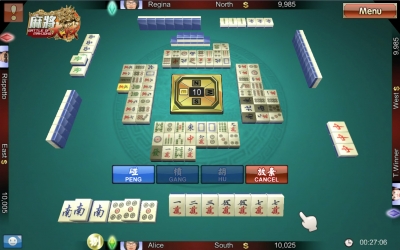 Screen ze hry Battle of Mahjong