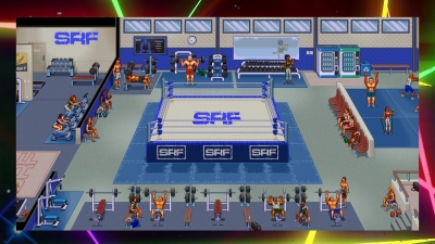 Screen ze hry RetroMania Wrestling