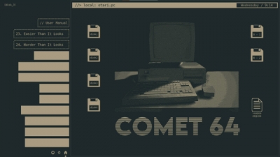Screen ze hry Comet 64
