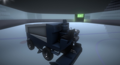 Screen ze hry Zamboni Simulator 2019