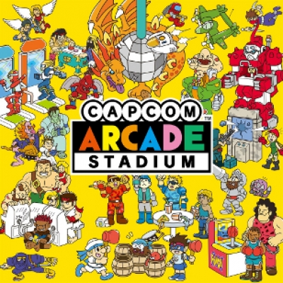 Artwork ke he Capcom Arcade Stadium