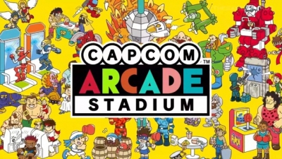 Artwork ke he Capcom Arcade Stadium