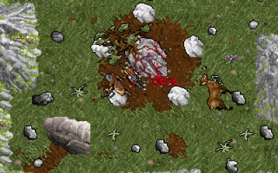 Screen ze hry Ultima VII: The Forge of Virtue