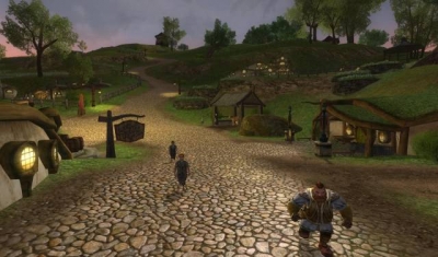 Screen ze hry Lord of the Rings Online: Shadows of Angmar, The