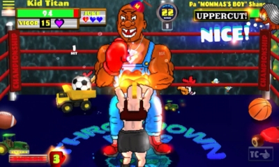 Screen ze hry Throwdown Boxing 2
