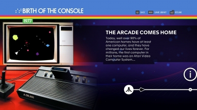 Screen ze hry Atari 50: The Anniversary Celebration