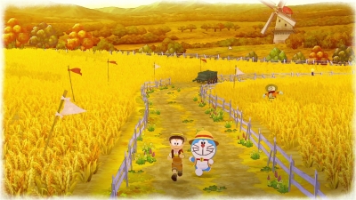 Screen ze hry Doraemon Story of Seasons: Friends of the Great Kingdom